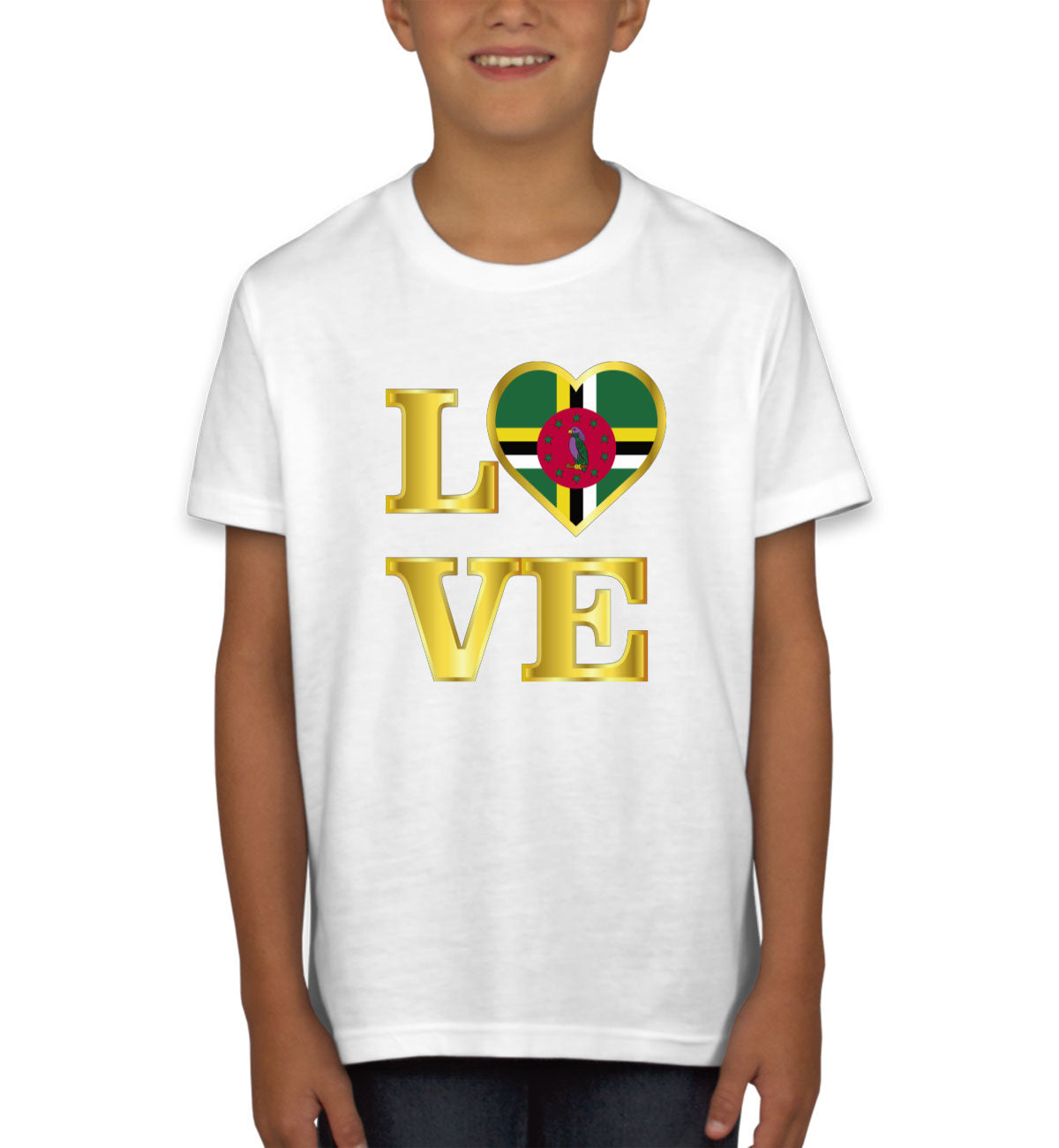 Dominica Love Youth T-shirt