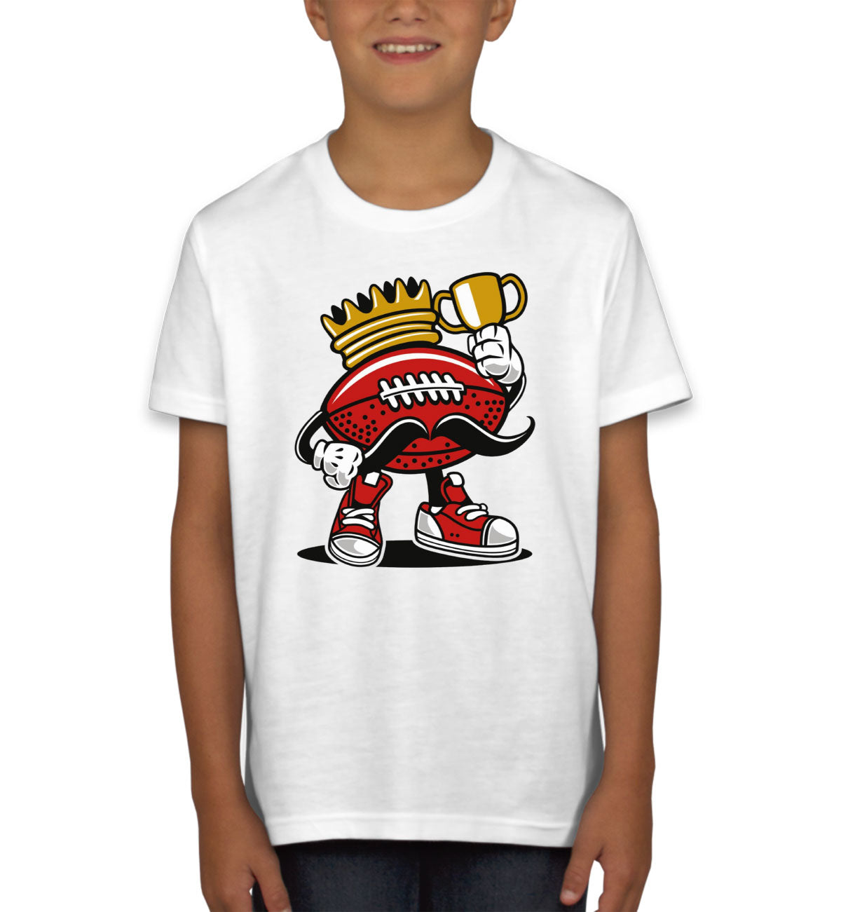 Football King Youth T-shirt