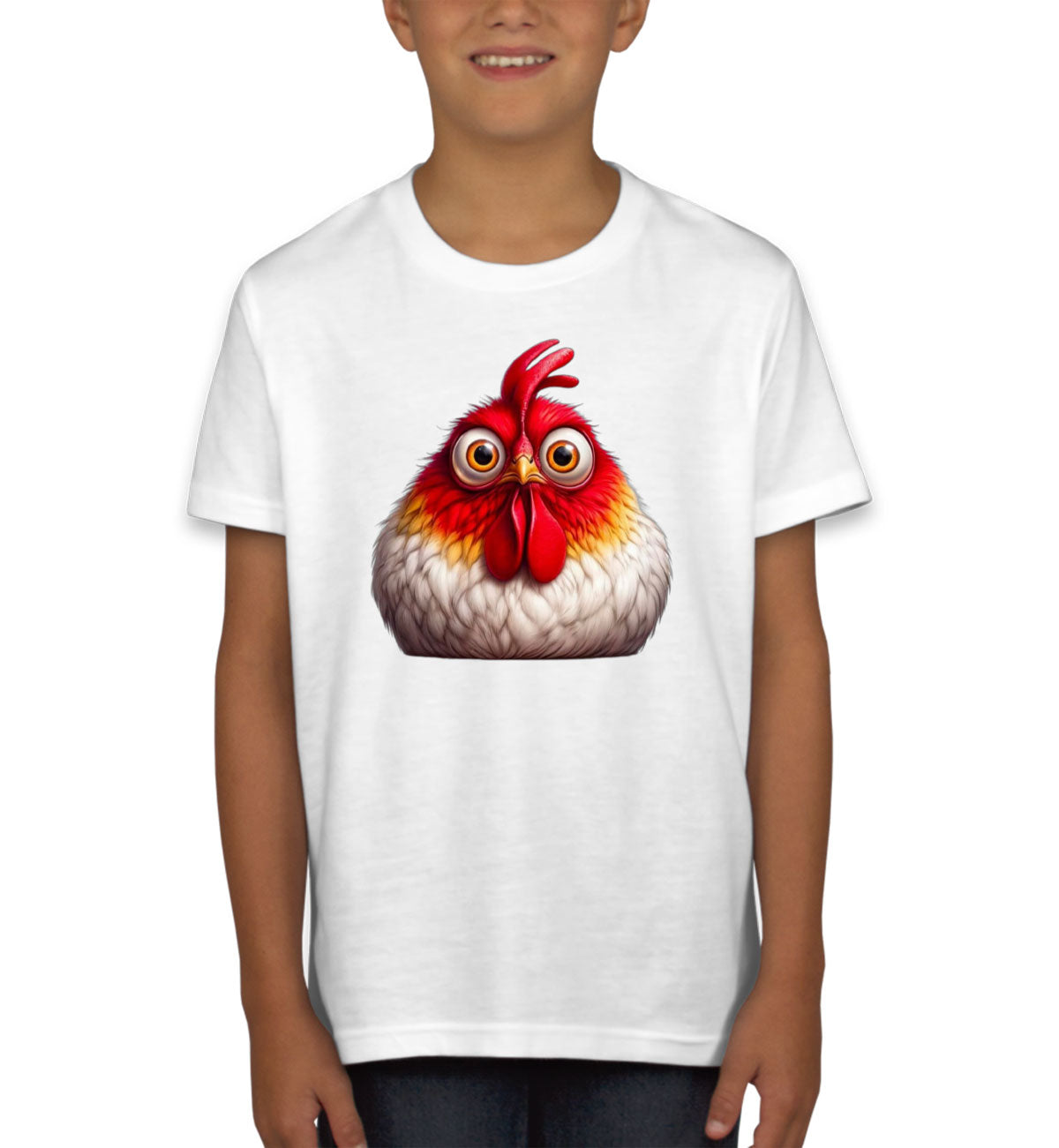 Funny Chicken Youth T-shirt