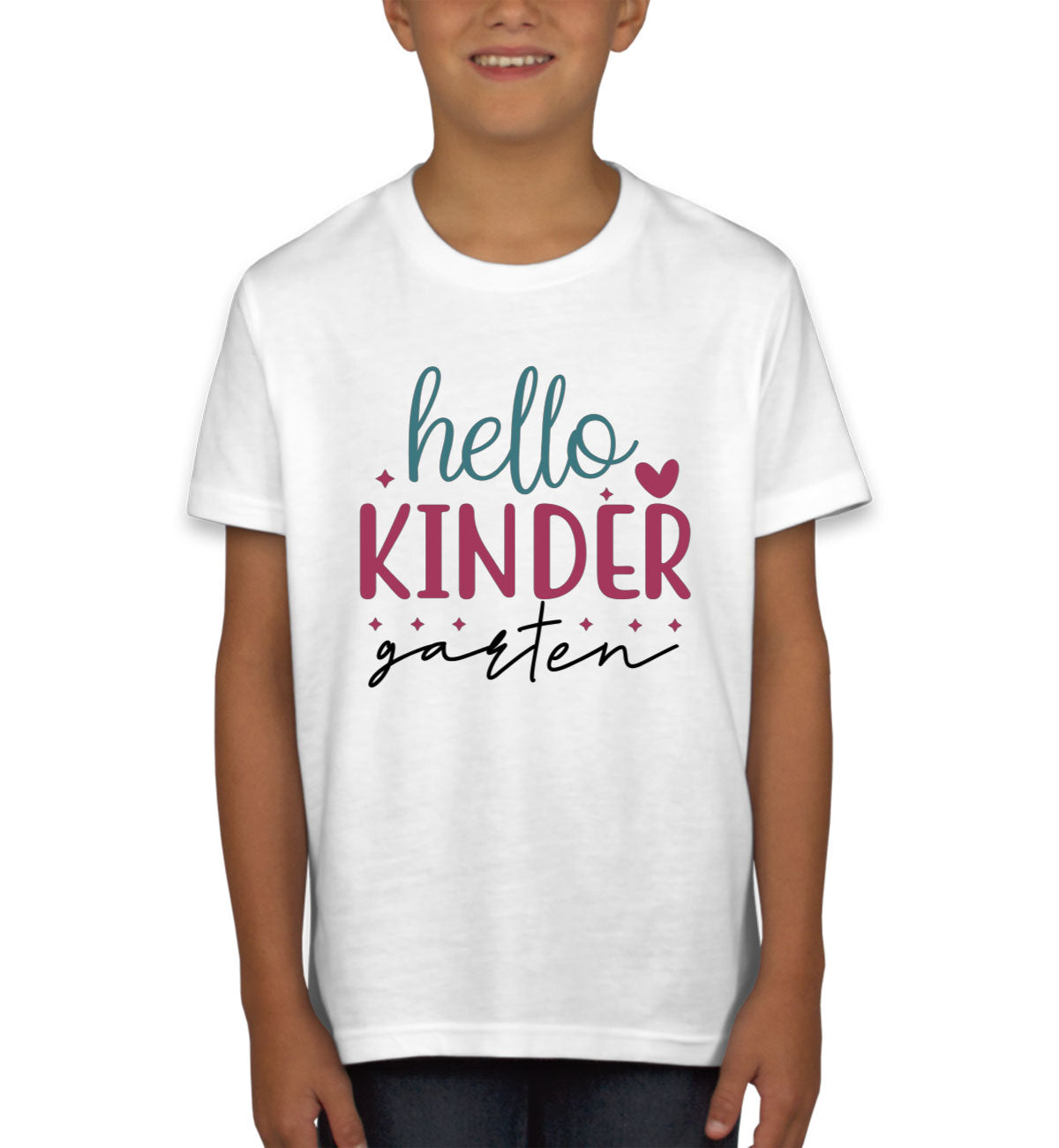 Hello Kindergarten Teacher Youth T-shirt
