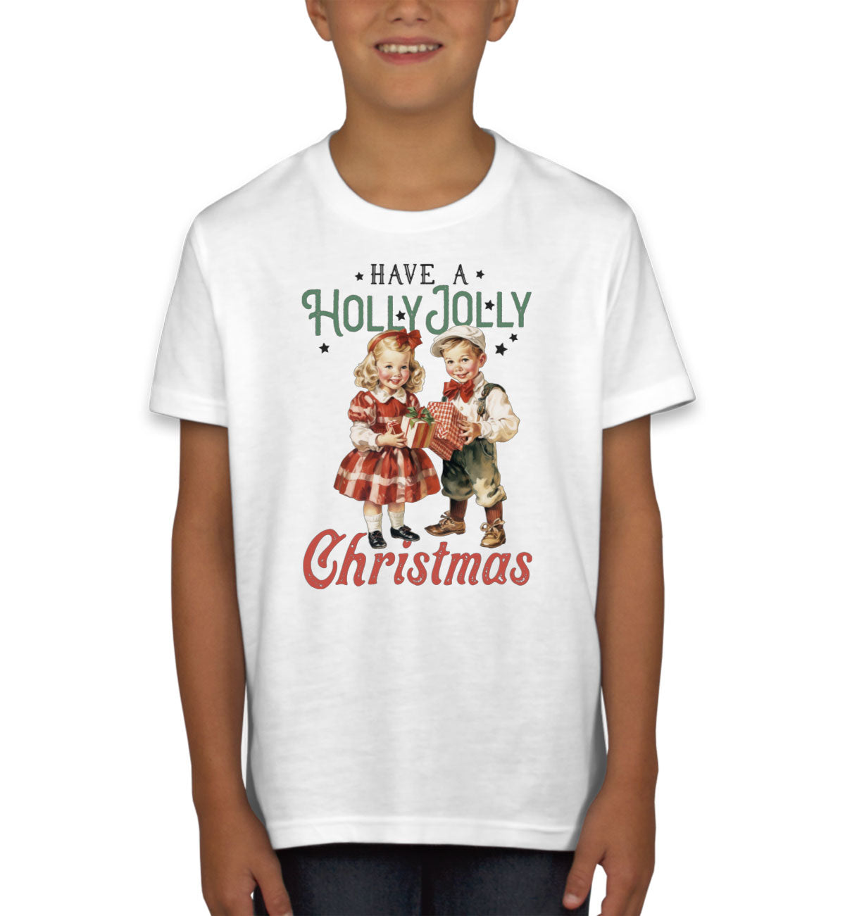 Have A Holly Jolly Christmas Youth T-shirt