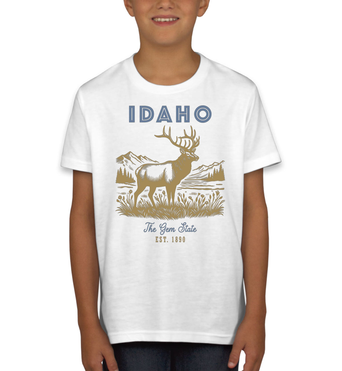 Idaho State Vintage Youth T-shirt