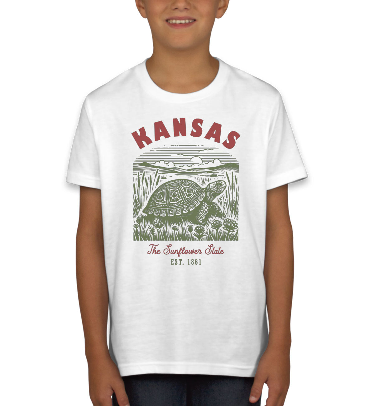 Kansas State Vintage Youth T-shirt
