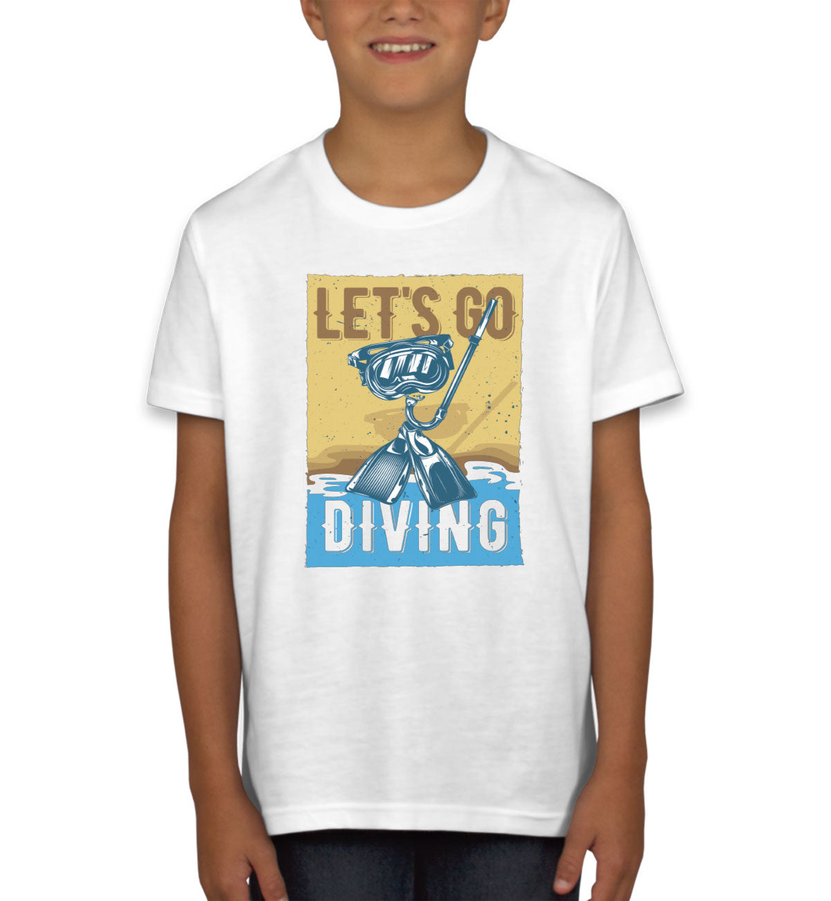 Let's Go Diving Youth T-shirt