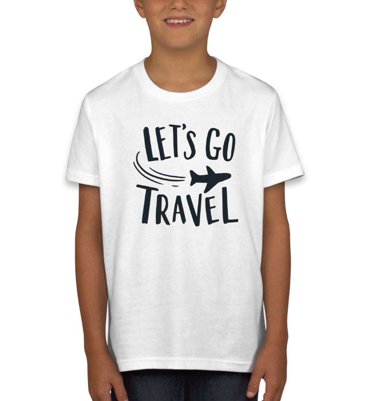 Let's Go Travel Youth T-shirt