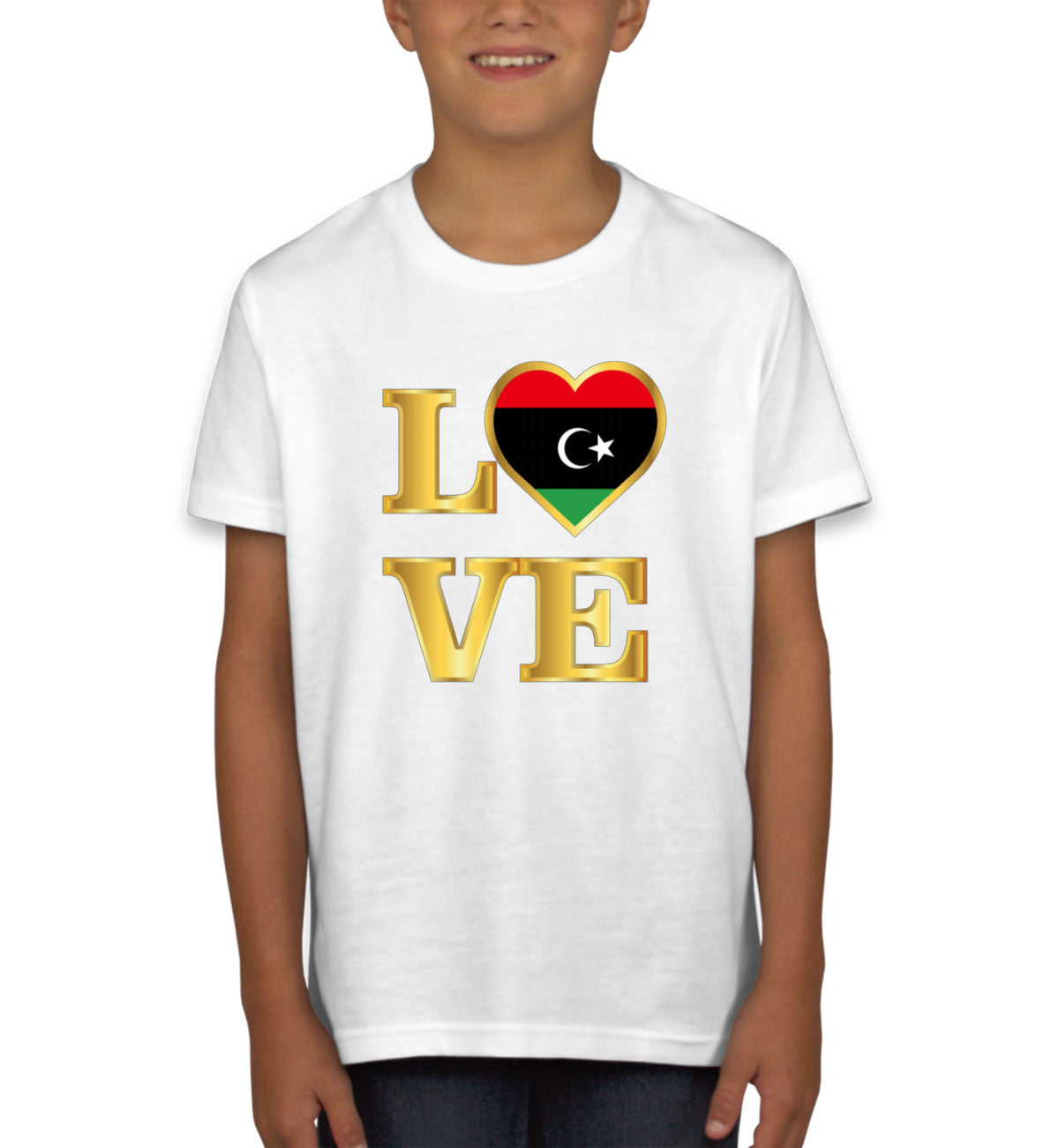 Libya Love Youth T-shirt
