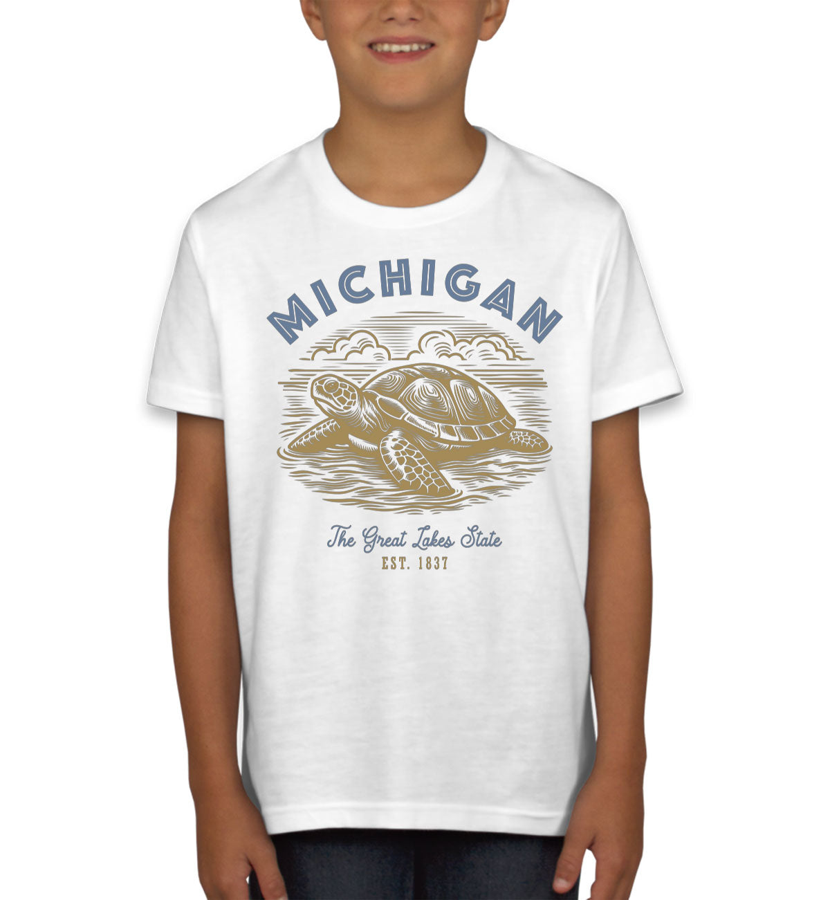 Michigan State Vintage Youth T-shirt