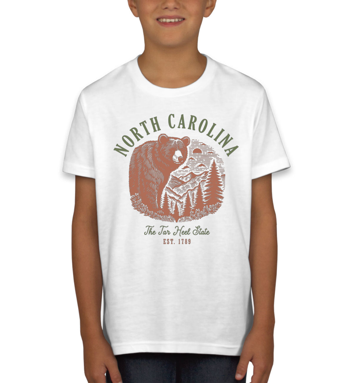 North Carolina State Vintage Youth T-shirt