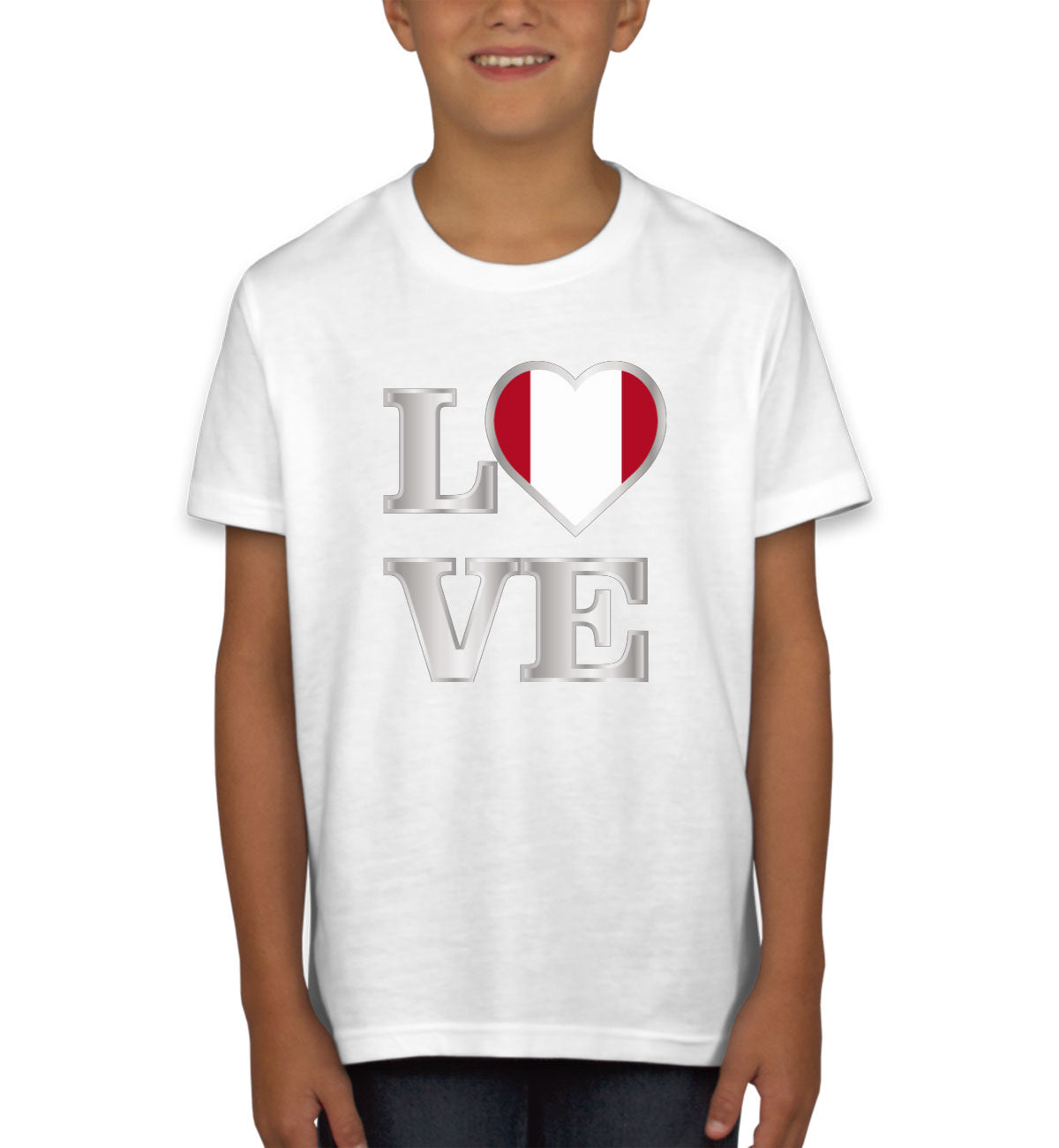 Peru Love Youth T-shirt
