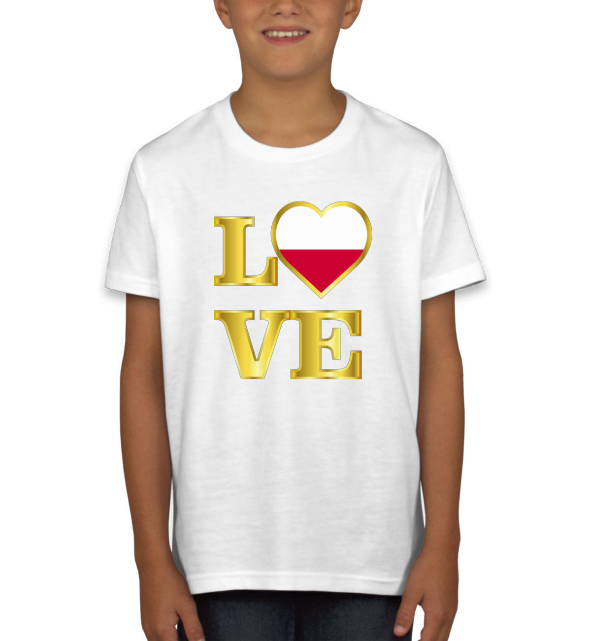 Poland Love Youth T-shirt
