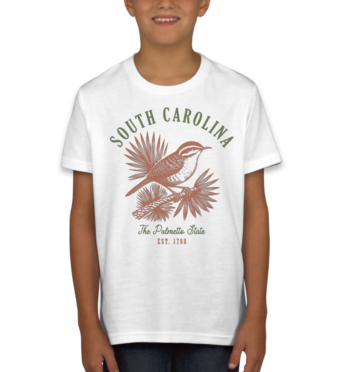South Carolina State Vintage Youth T-shirt