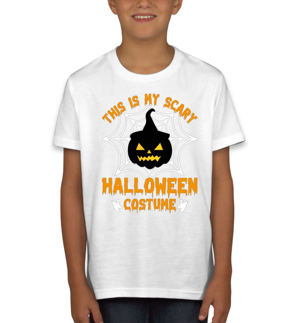 This Is My Scary Halloween Costume Youth T-shirt