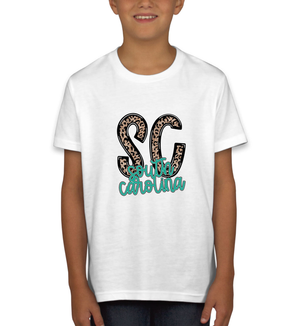 South Carolina State Abbreviation Youth T-shirt