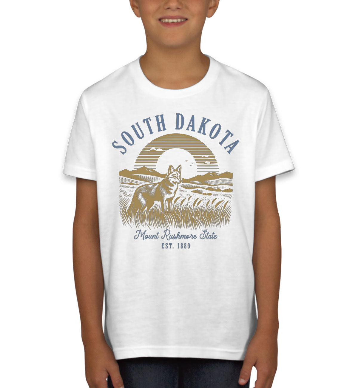 South Dakota State Vintage Youth T-shirt