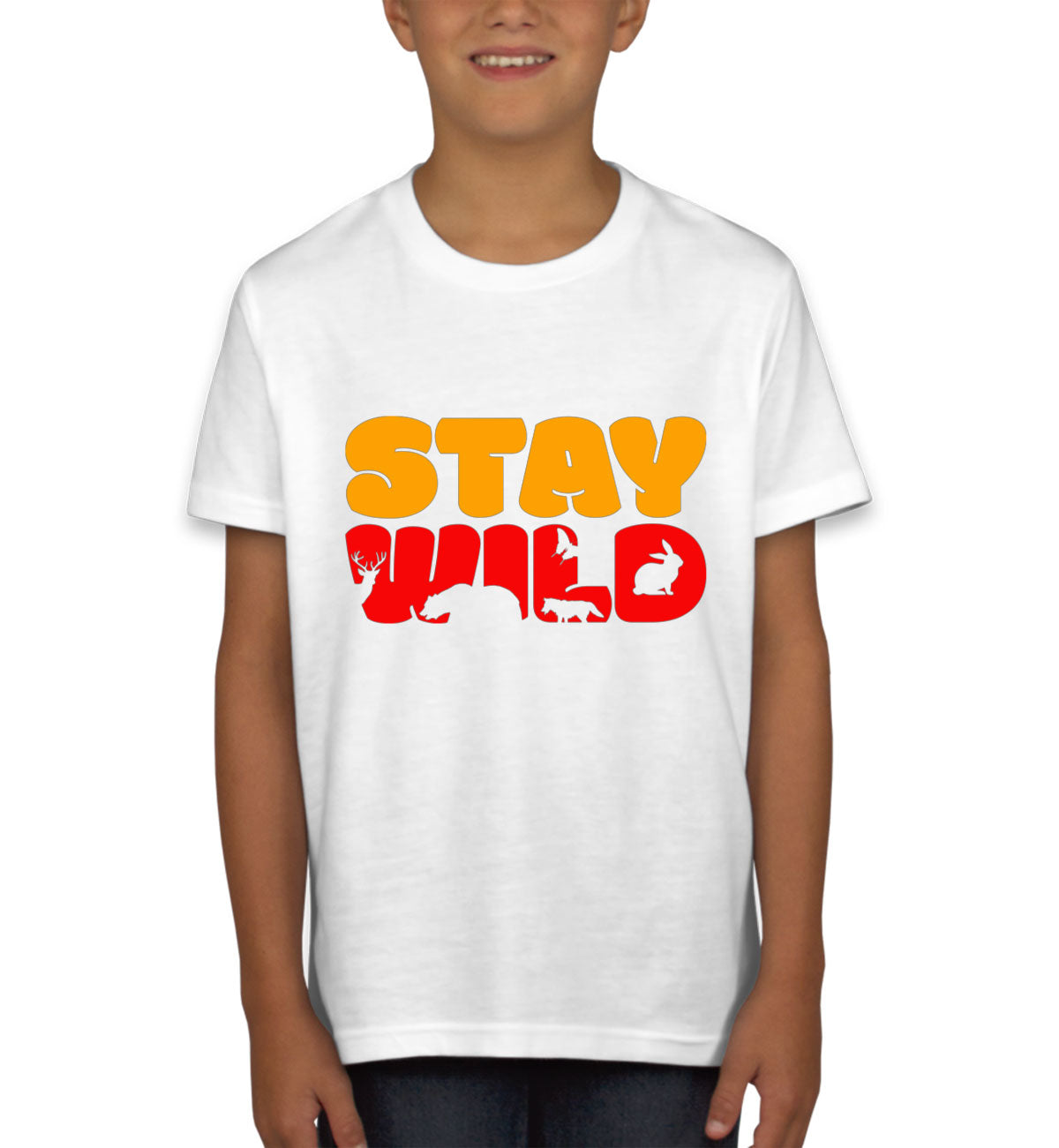 Stay Wild Camp Youth T-shirt
