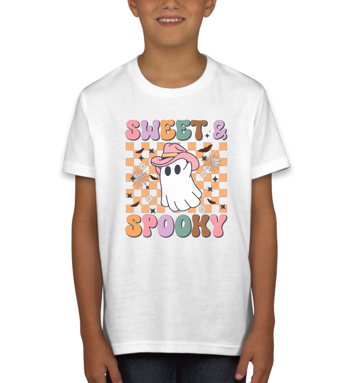 Sweet And Spooky Halloween Youth T-shirt