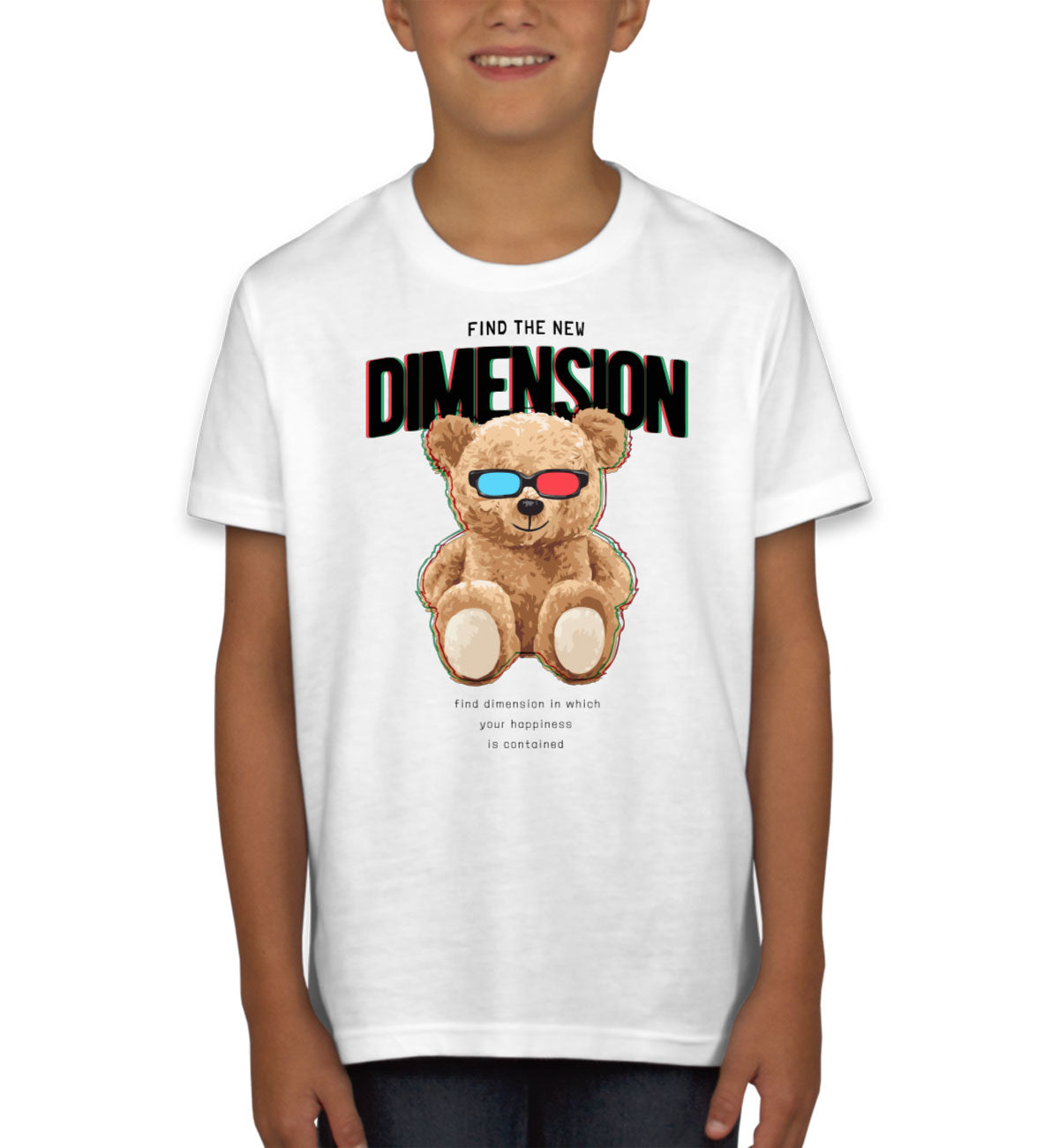 Teddy Bear Dimension Youth T-shirt
