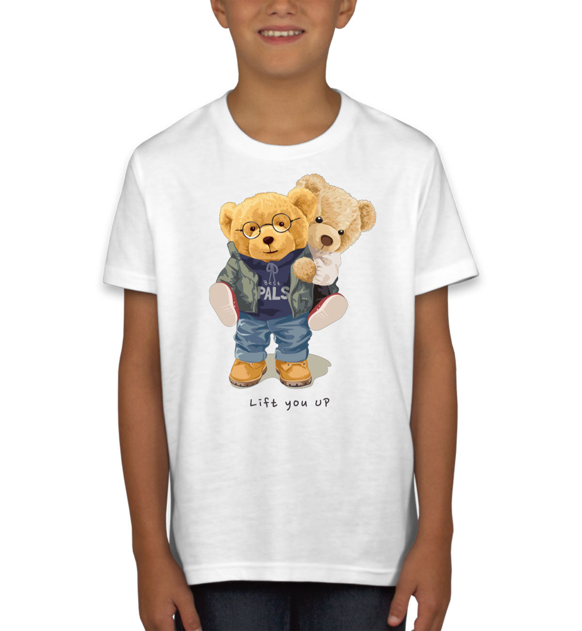 Teddy Bear Lift Youth T-shirt