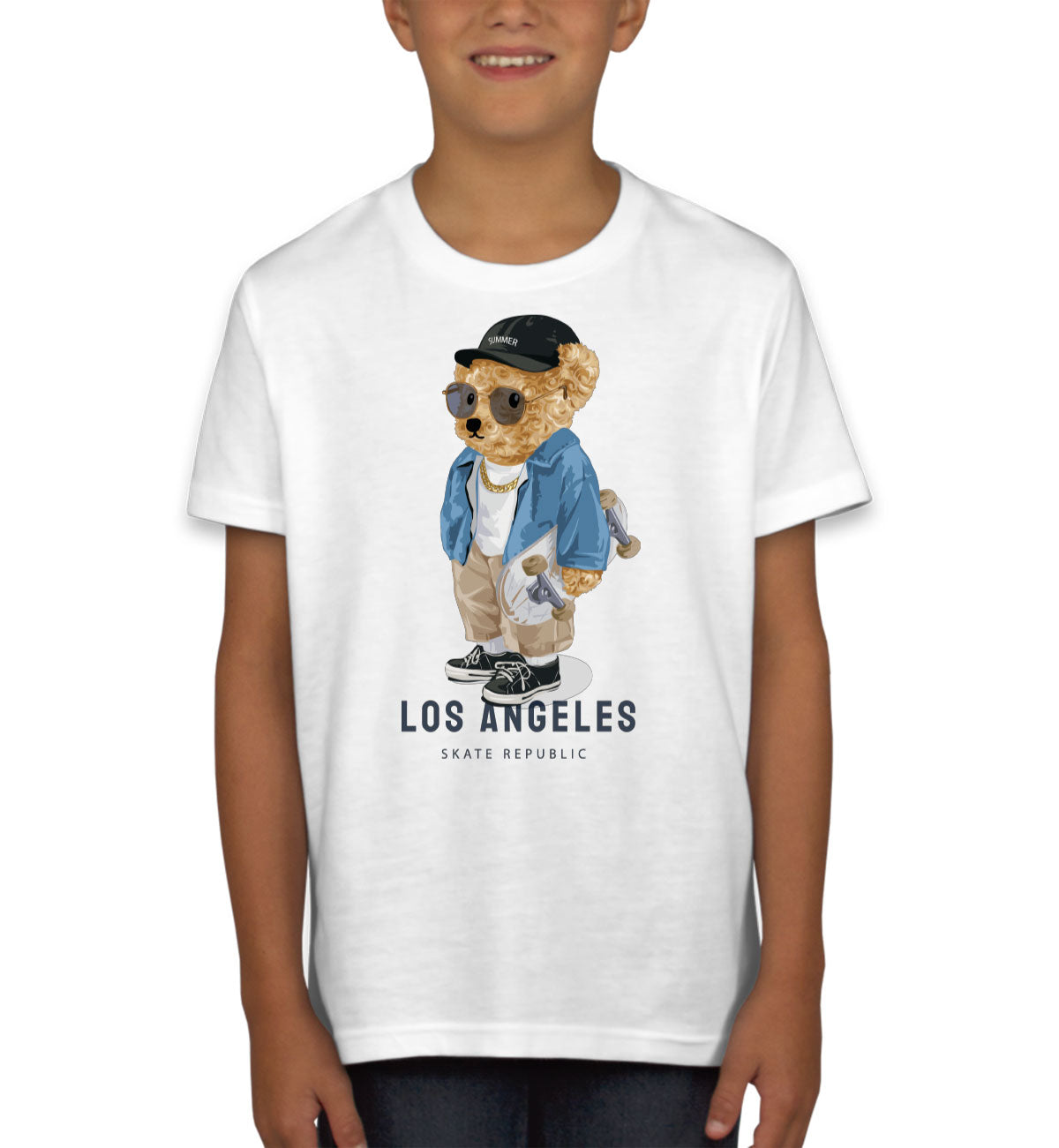Teddy Bear Los Angeles Youth T-shirt