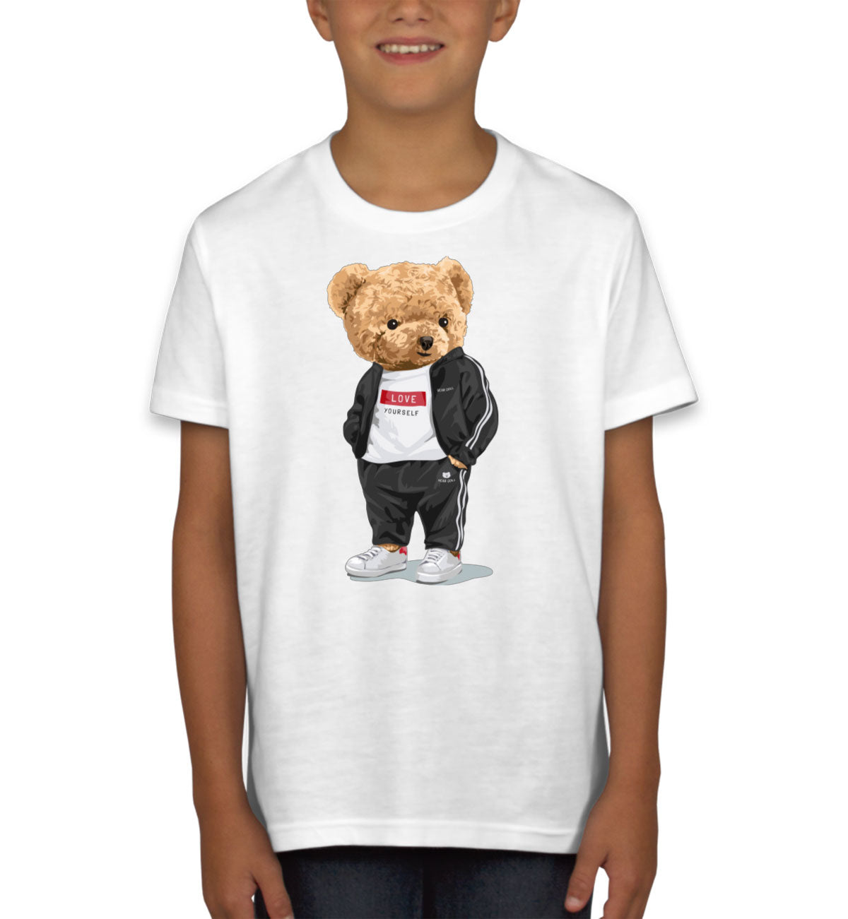 Teddy Bear Love Youth T-shirt