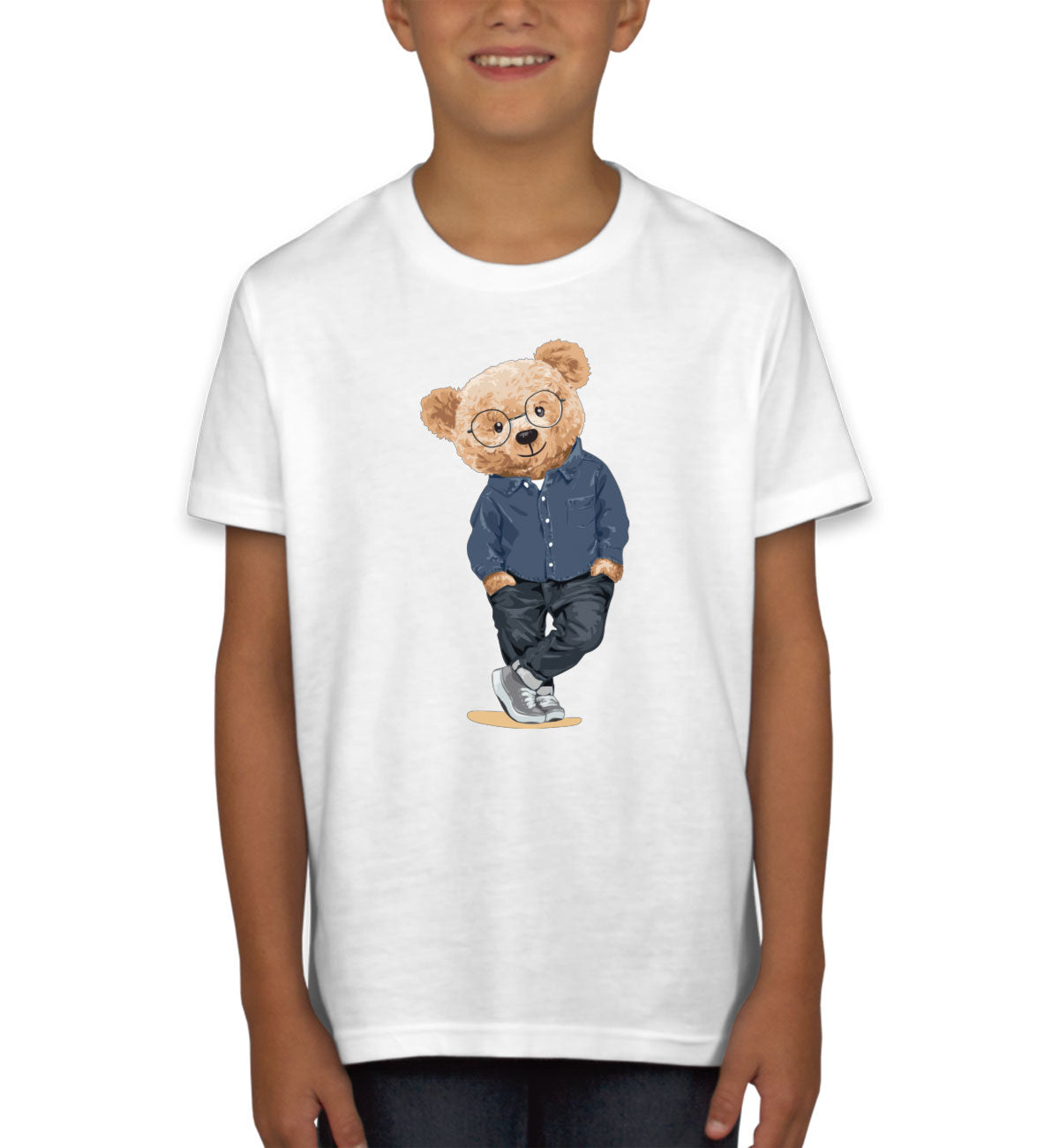 Teddy Bear Nice Guy Youth T-shirt