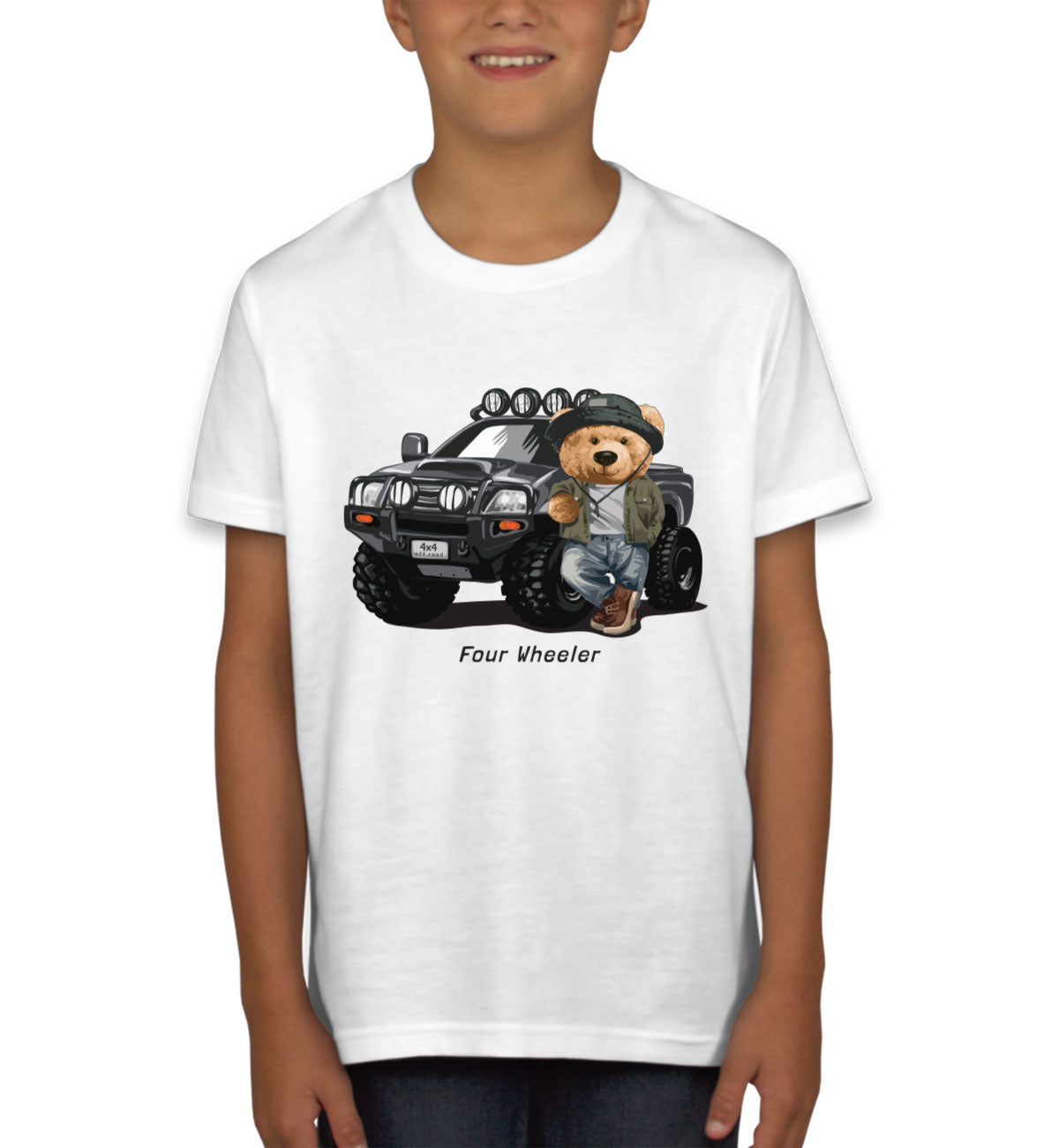 Teddy Bear Off Road Youth T-shirt