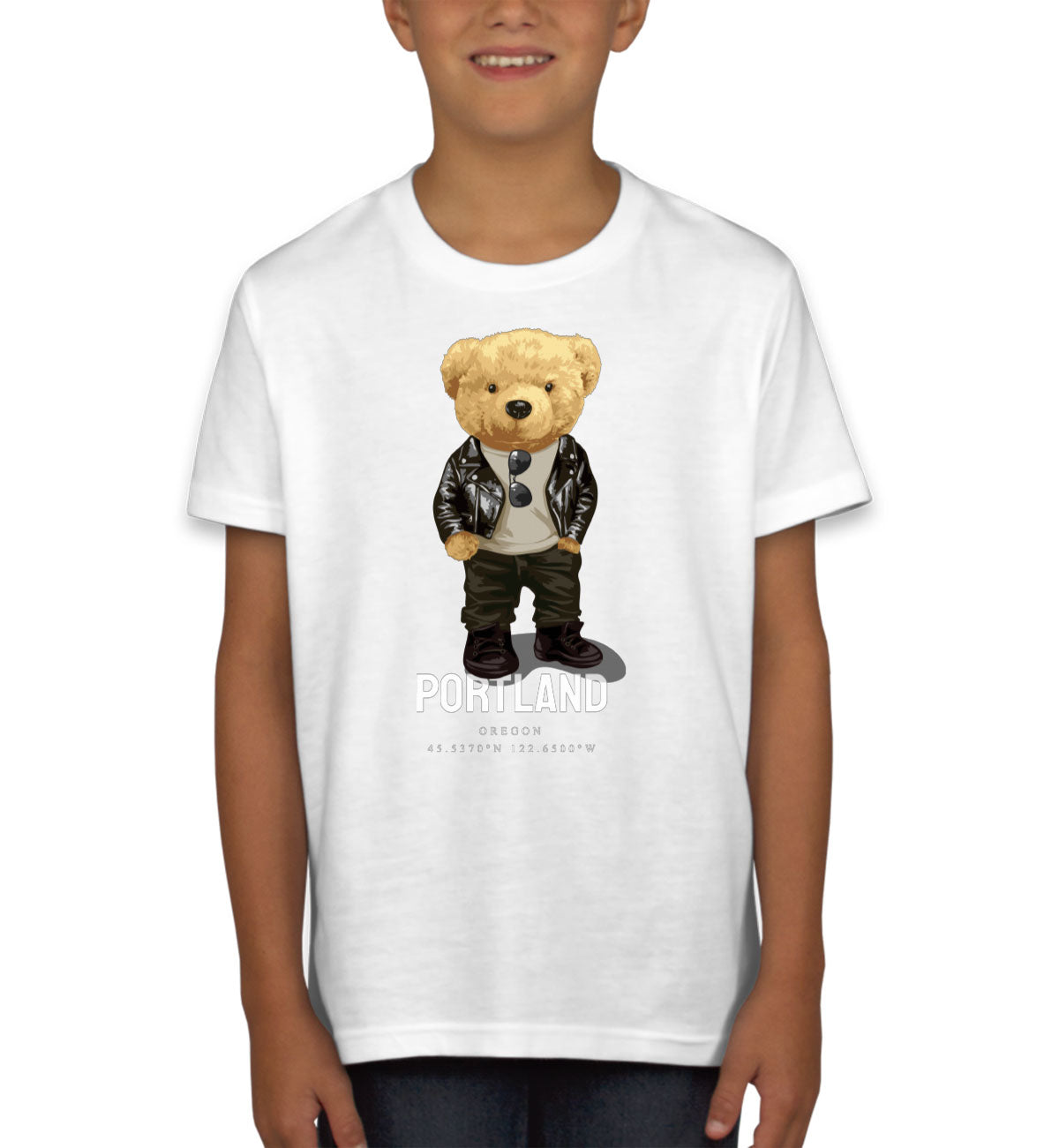 Teddy Bear Portland Youth T-shirt