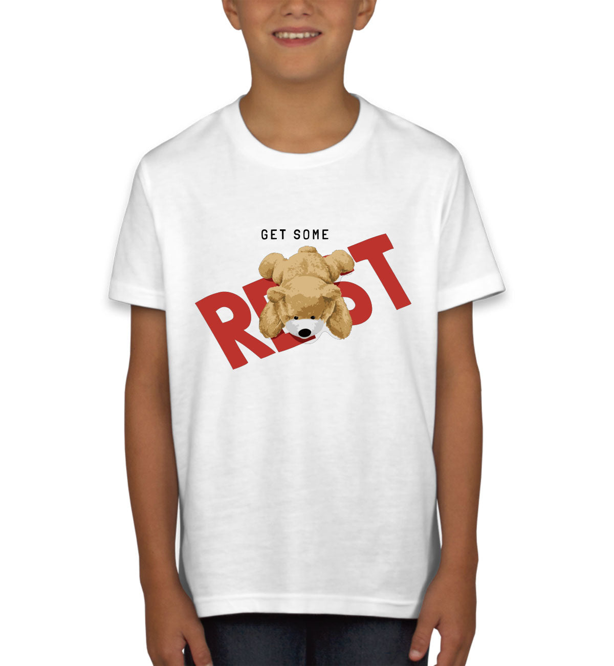Teddy Bear Get Some Rest Youth T-shirt