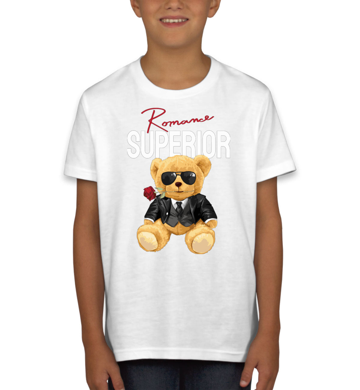 Teddy Bear Romance Youth T-shirt