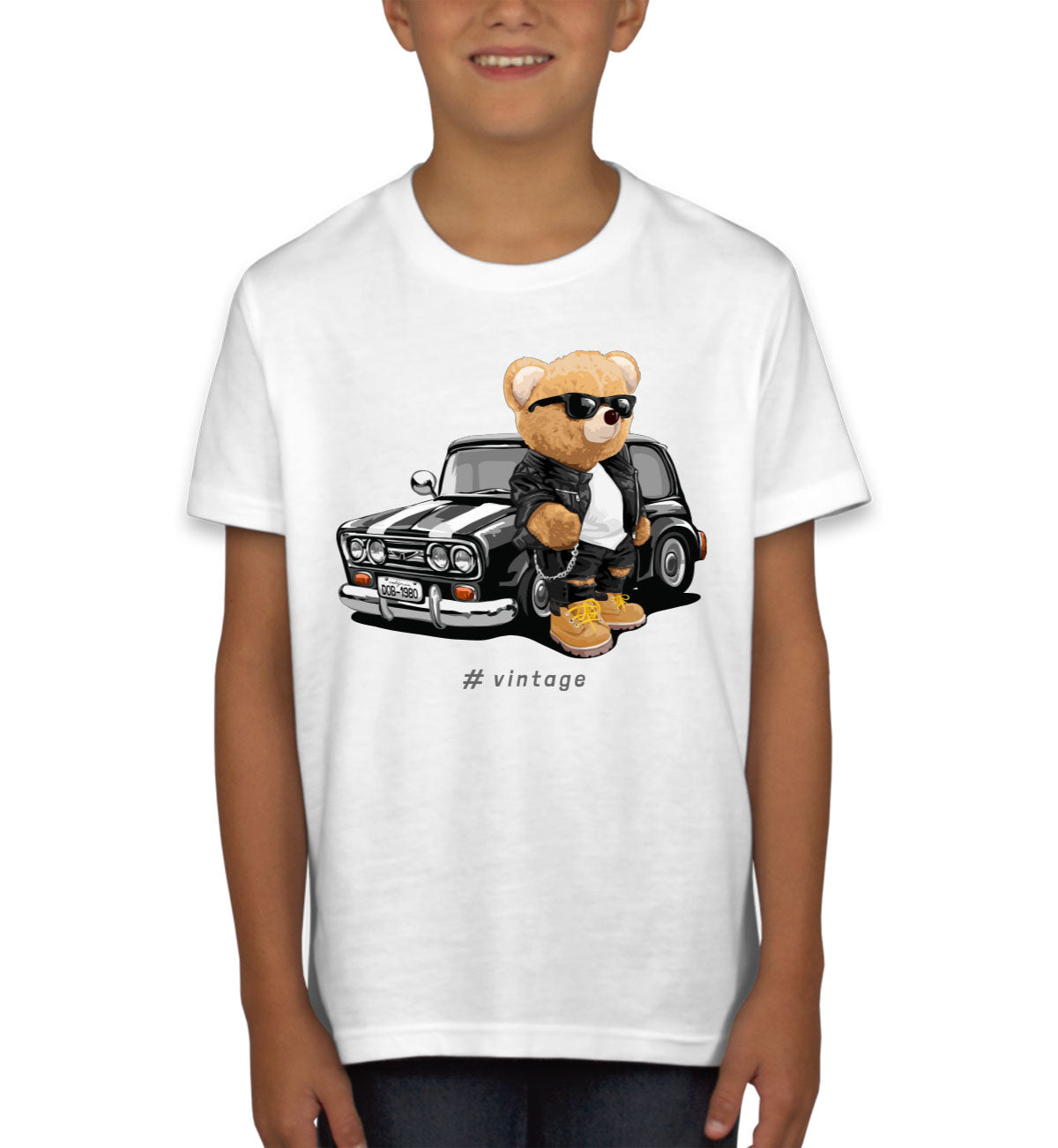 Teddy Bear Vintage Youth T-shirt