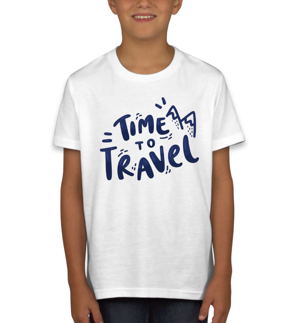 Time To Travel Youth T-shirt