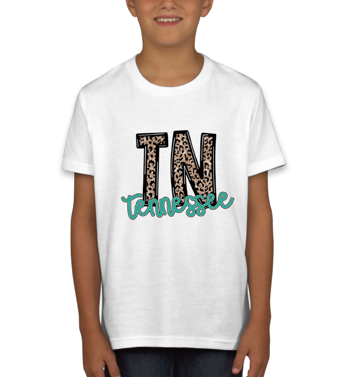 Tennessee State Abbreviation Youth T-shirt