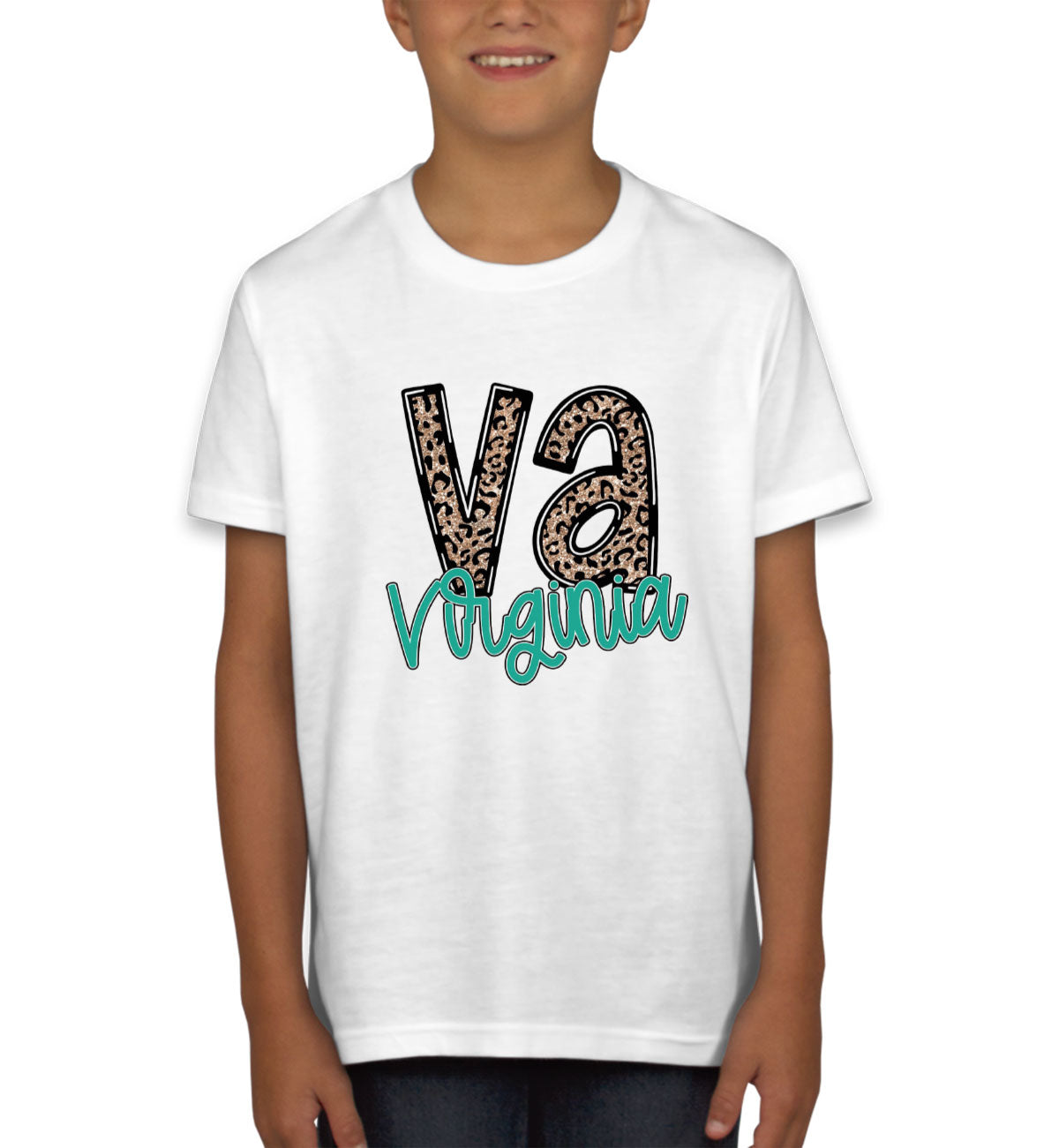 Virginia State Abbreviation Youth T-shirt