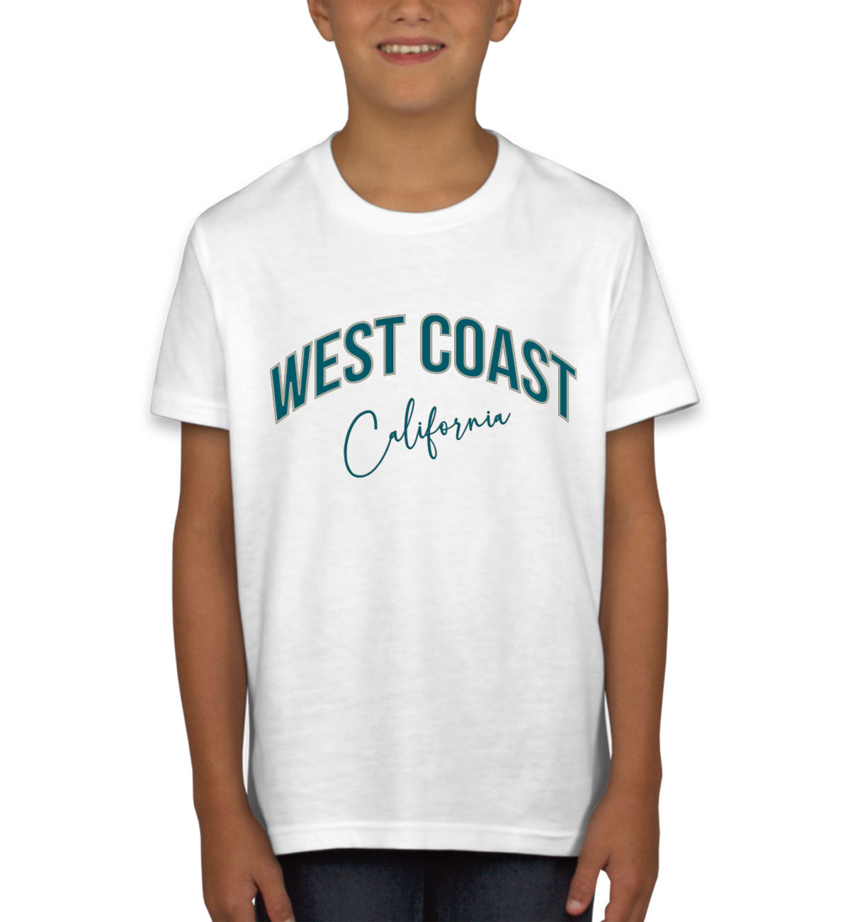 West Coast California Youth T-shirt