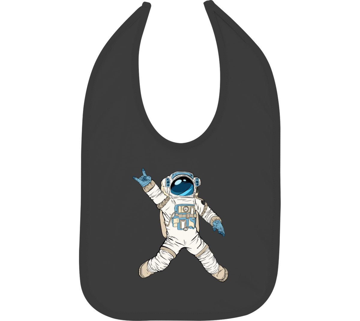 Astro Rock Music Baby Bib