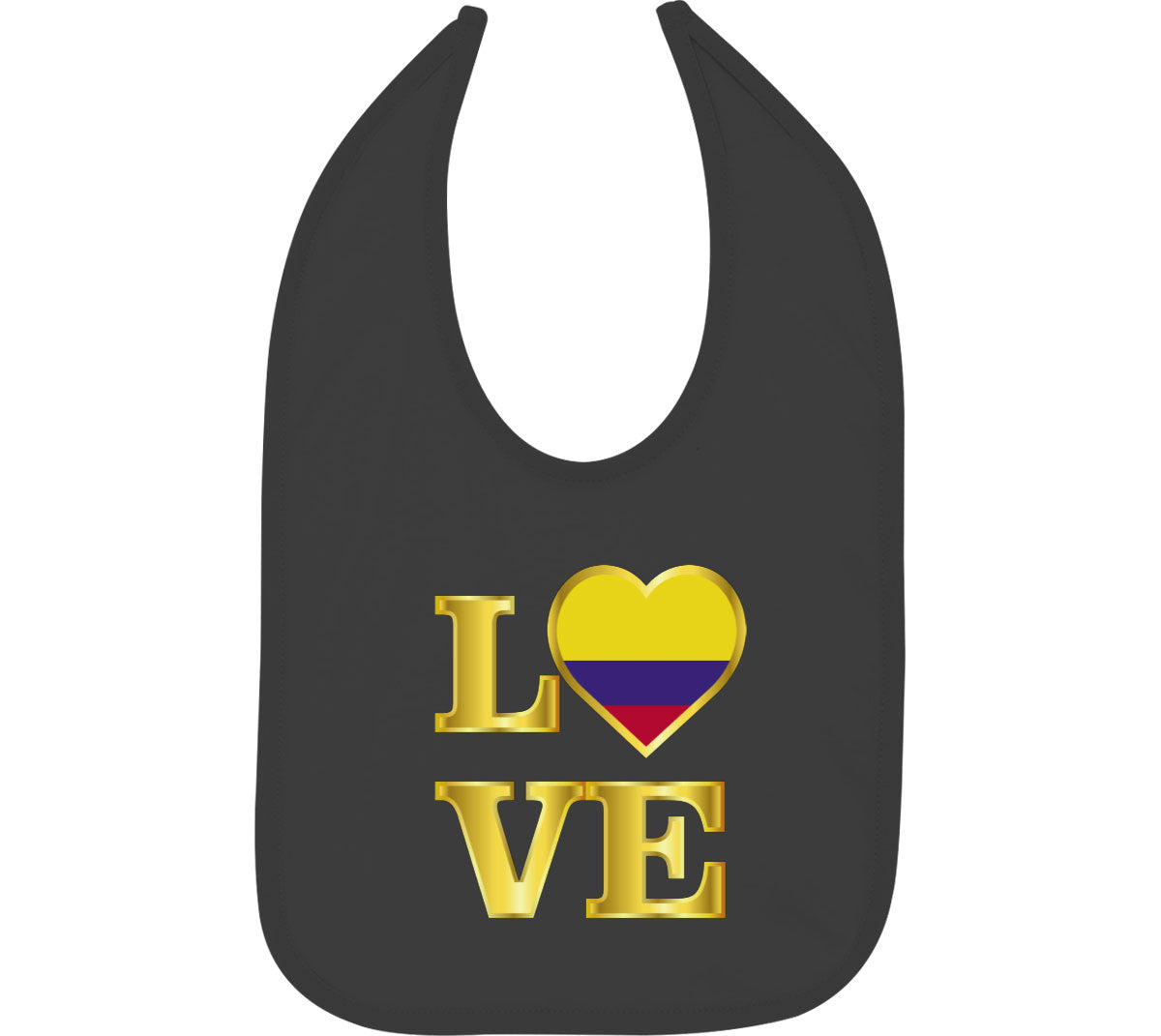 Colombia Love Baby Bib