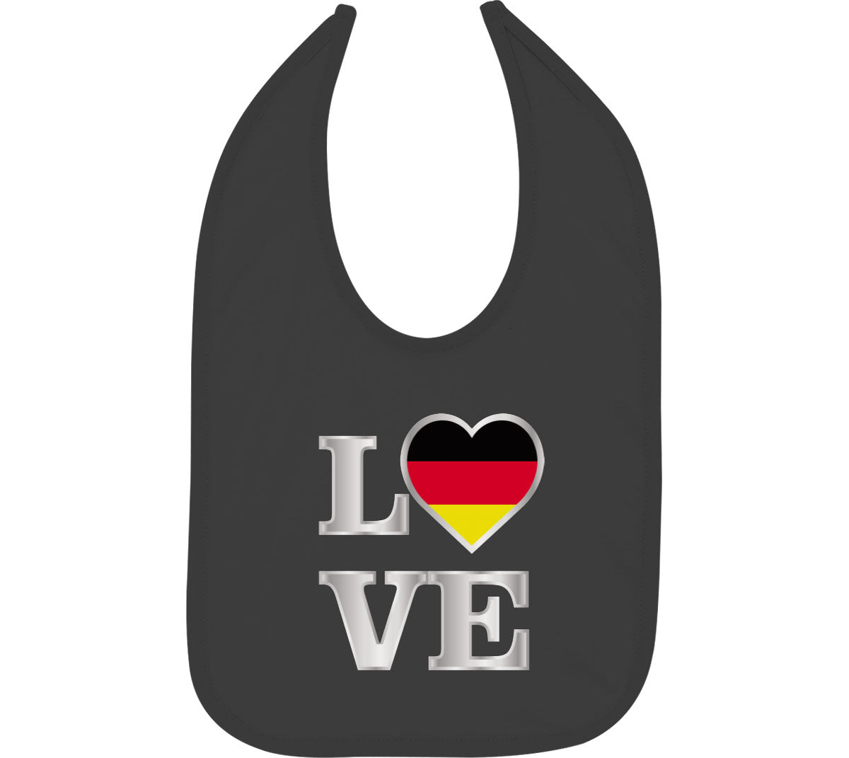 Germany Love Baby Bib