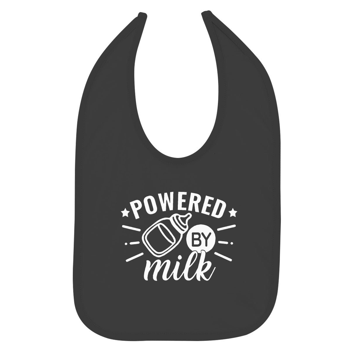 Powered By Milk Baby Bib