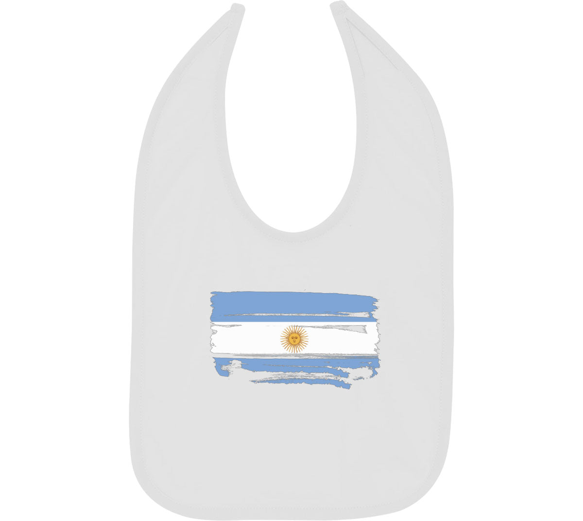 Argentina Flag Baby Bib