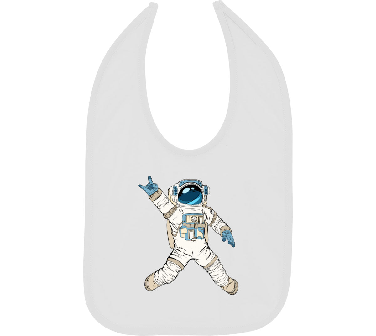 Astro Rock Music Baby Bib