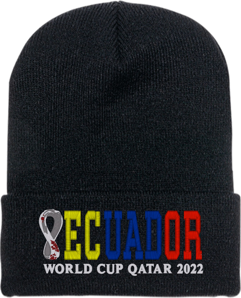 World Cup Ecuador Knit Beanie