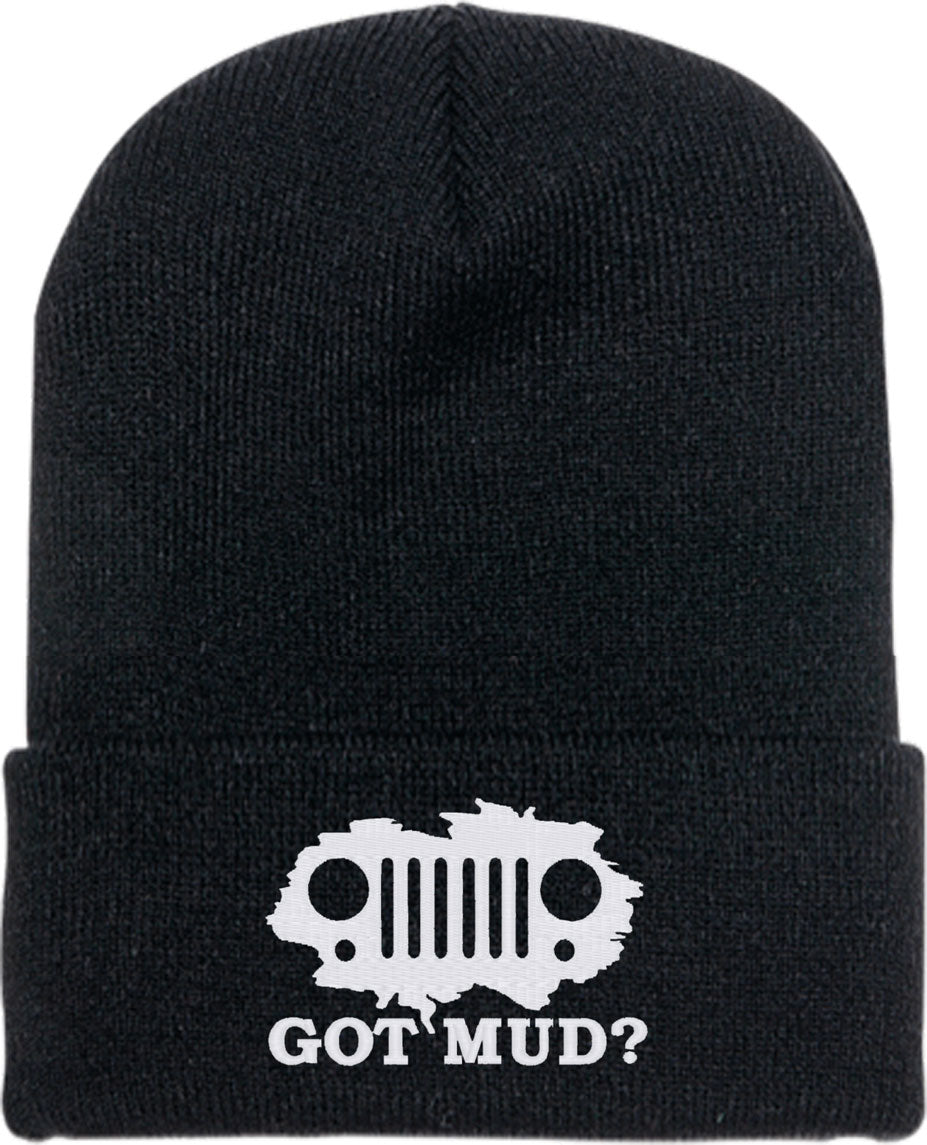 Got Mud? Jeep Knit Beanie