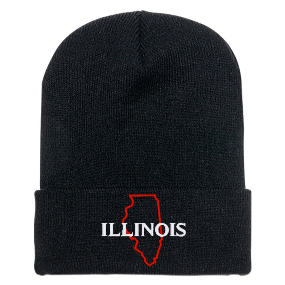 Illinois Knit Beanie