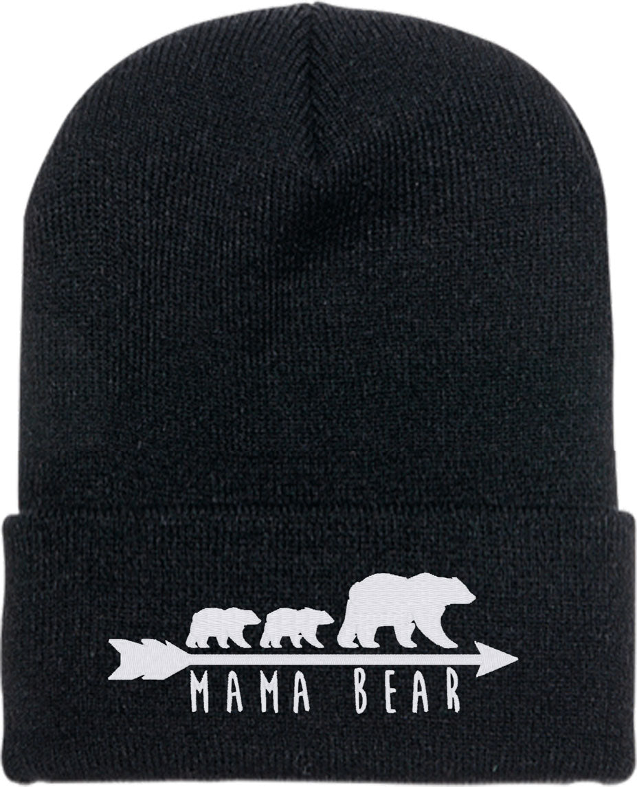 Mama Bear Knit Beanie