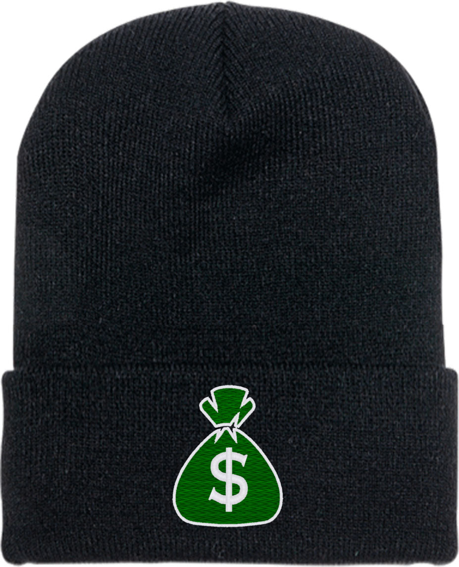 Money Bag Knit Beanie