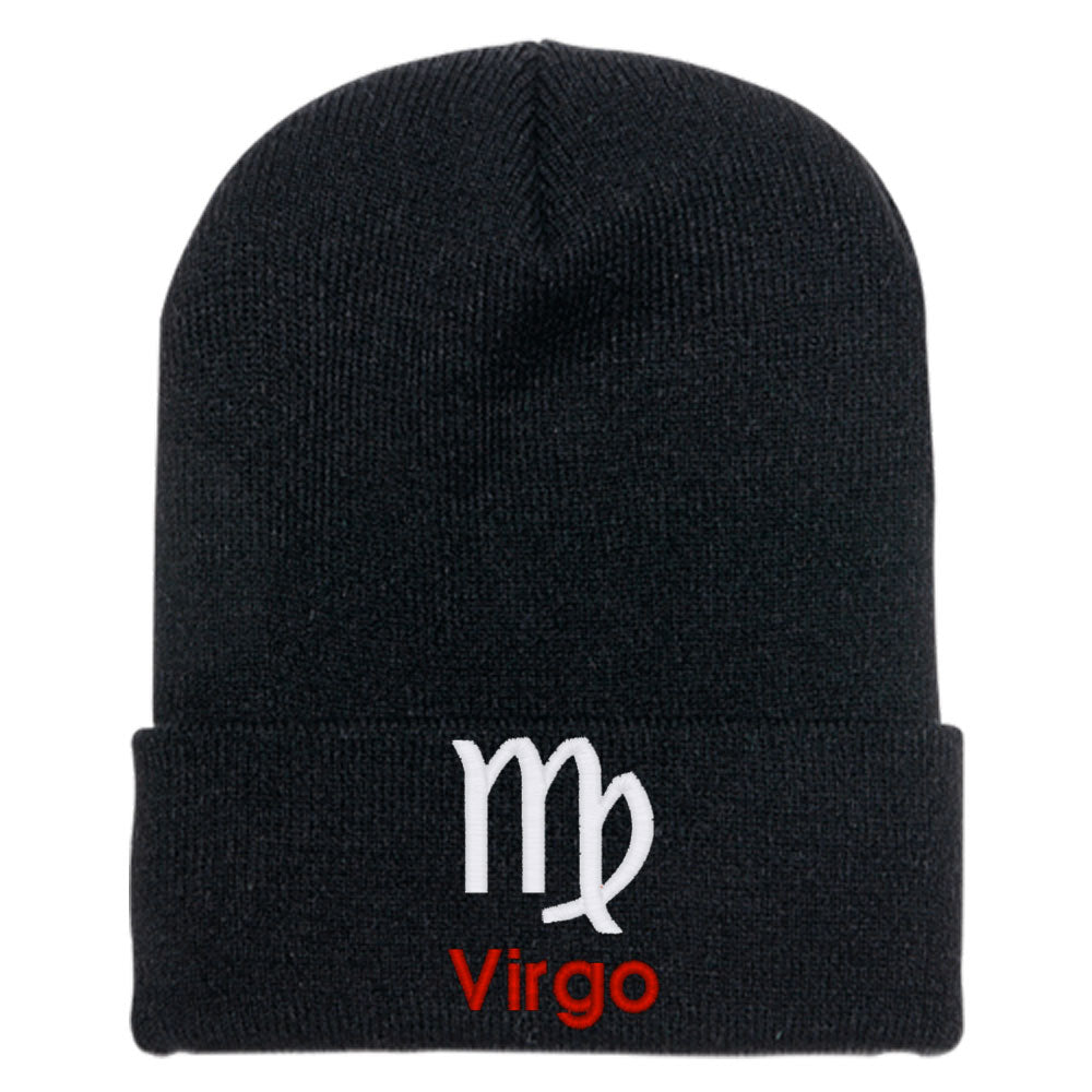 Virgo Zodiac Sign Horoscope Astrology Knit Beanie