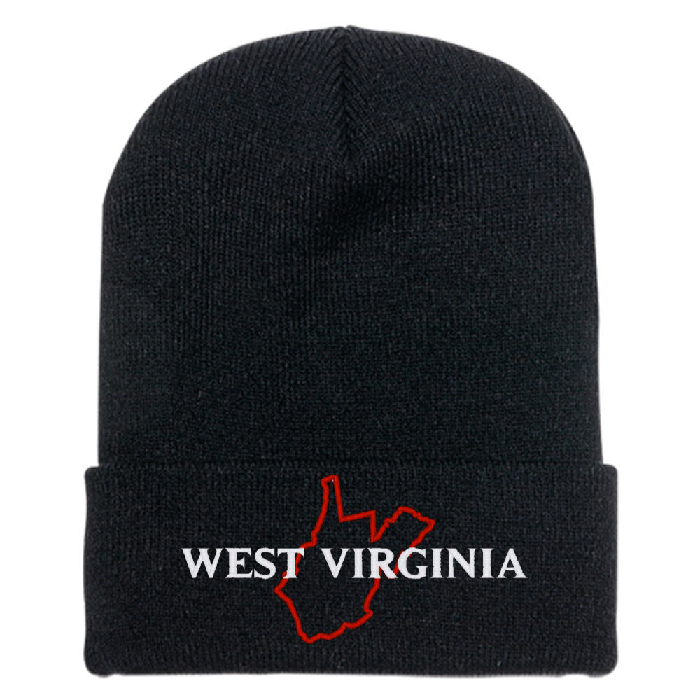West Virginia Knit Beanie