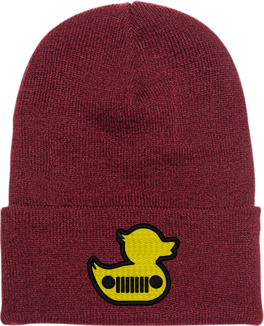 Duck Duck Jeep Knit Beanie