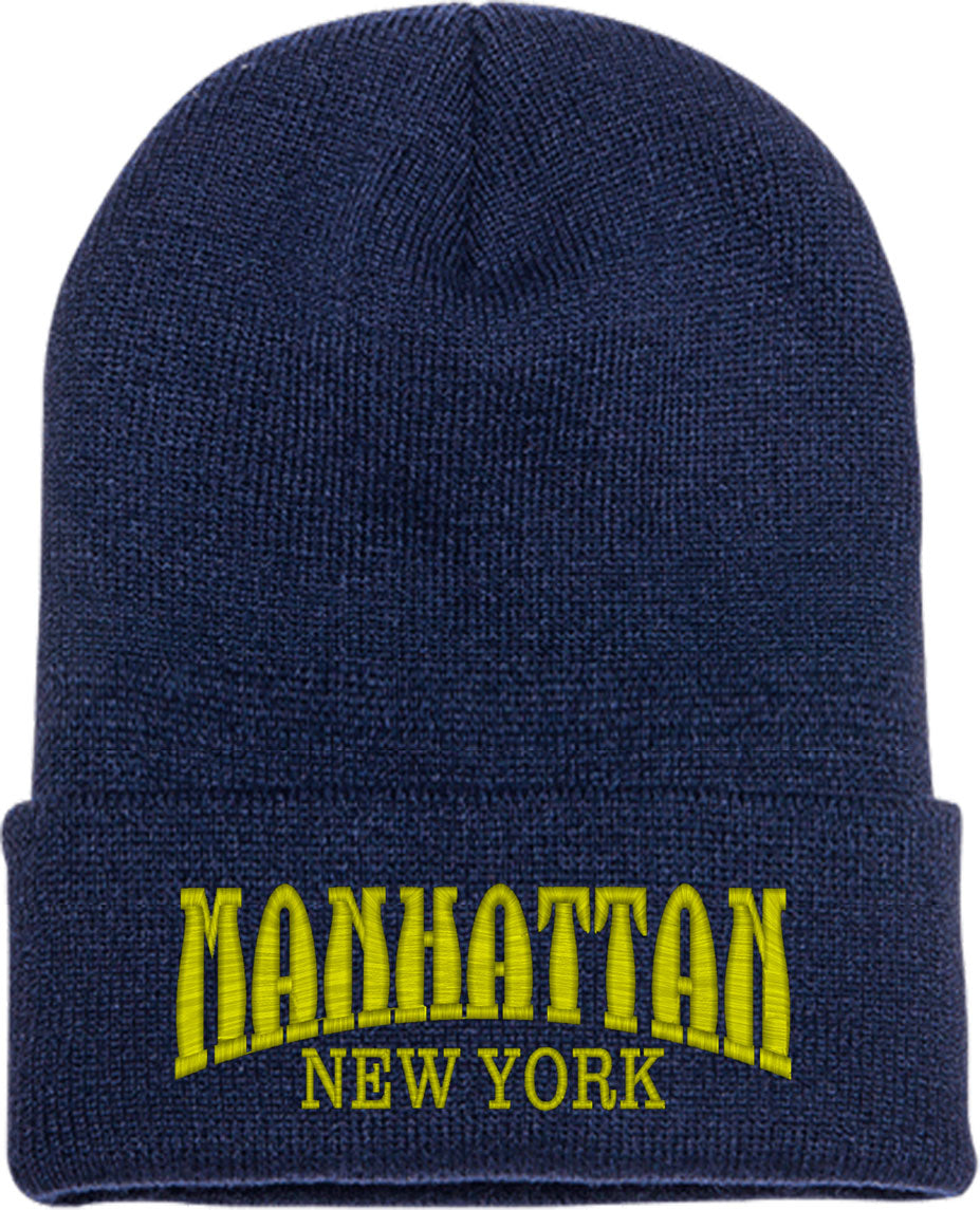 Manhattan New York Knit Beanie