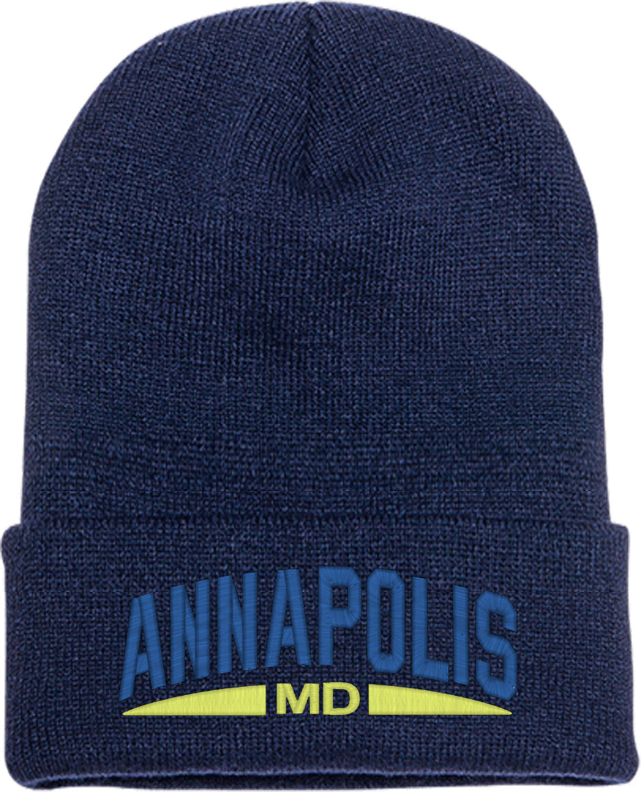 Annapolis Maryland Knit Beanie